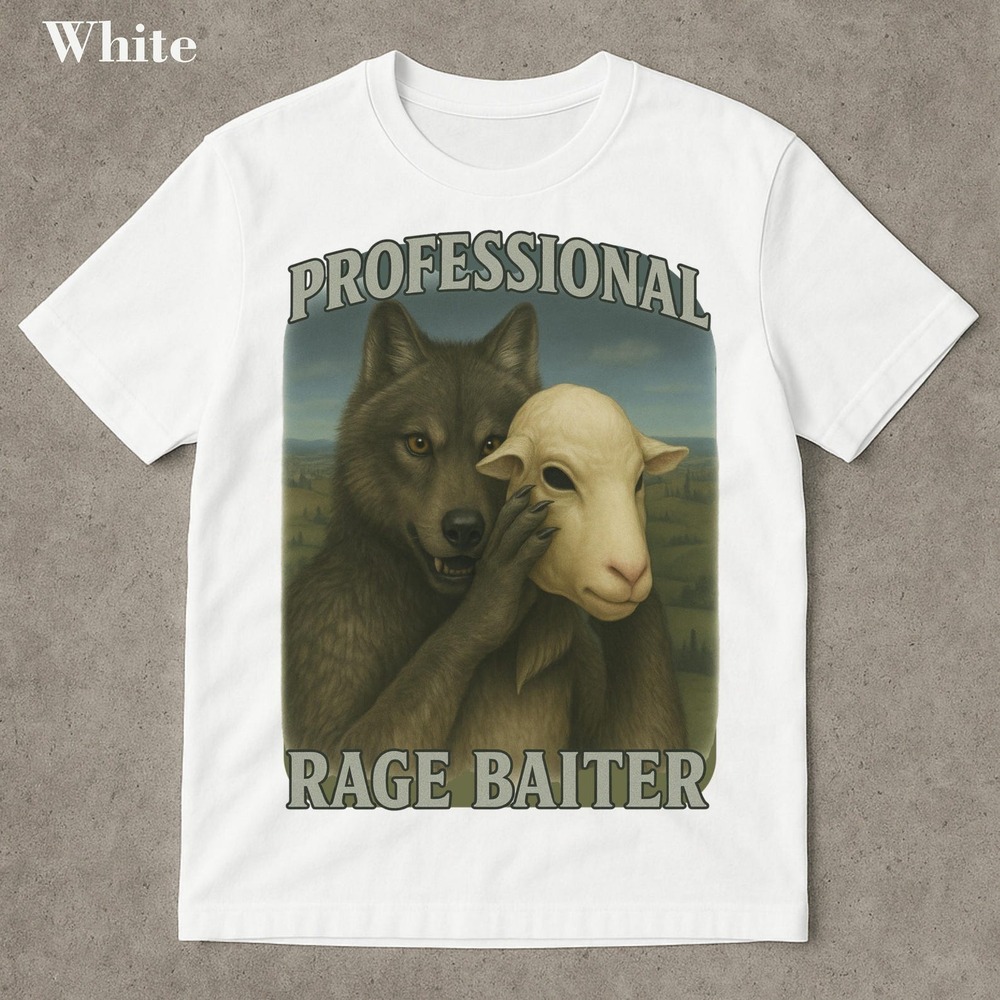 Professional Rage Baiter Shirt White